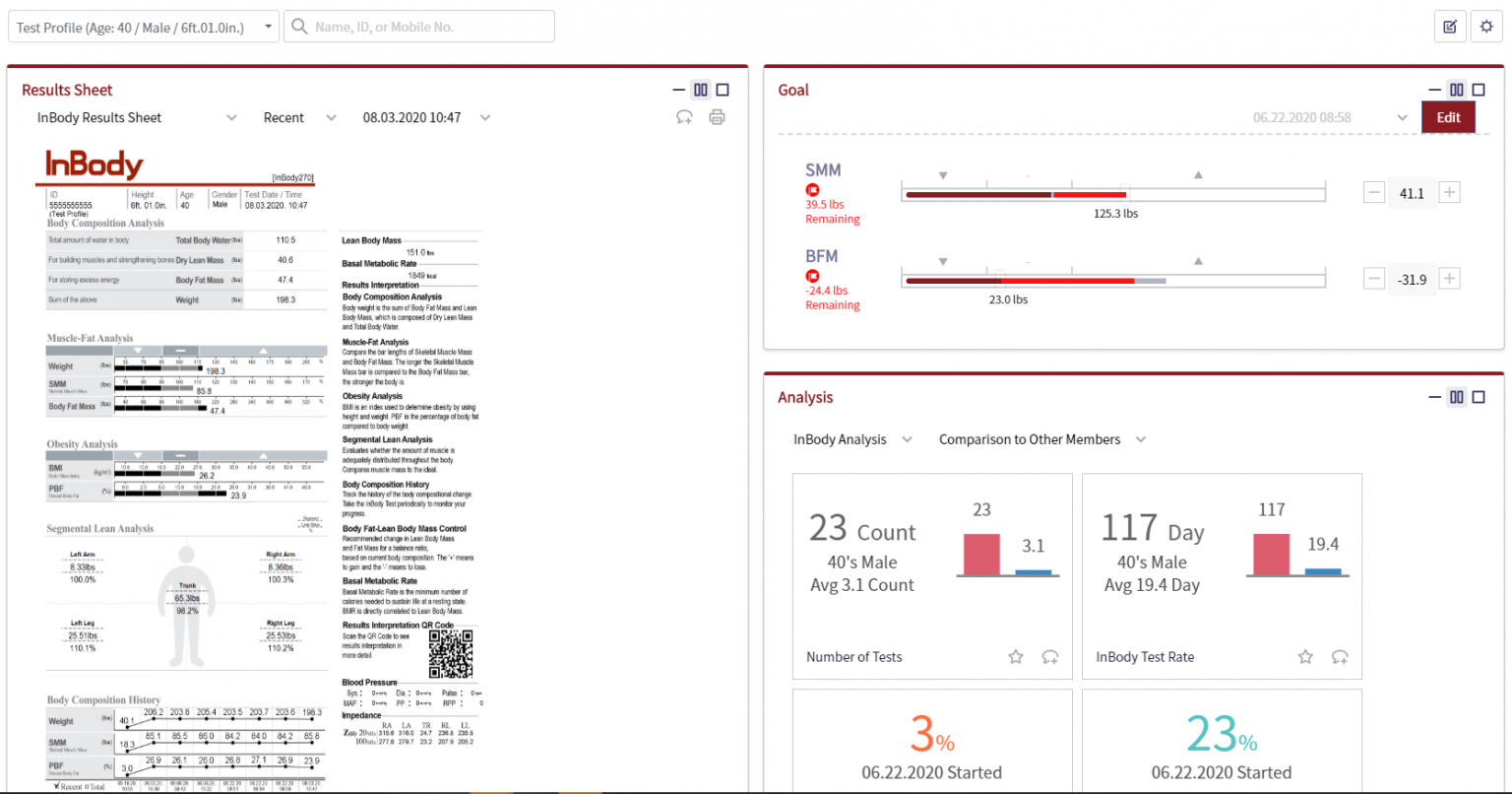Lookin'Body Web | InBody Oceania